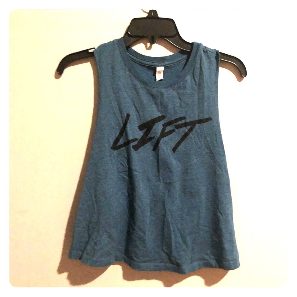 Lift Barbell VooDoo Crop Muscle Tank